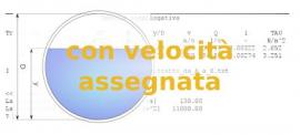 Tutorial per dimensionare una fognatura bianca fissando la velocità e usando il programma fognatura_bianca.exe