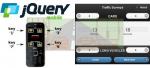 My traffic surveys app using jQuery Mobile