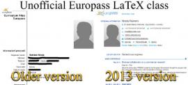 Another LaTeX template for the 2013 Europass CV