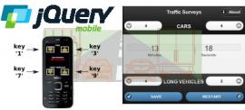Rilievo del traffico con jQuery Mobile