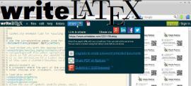 LaTeX online? Con WriteLaTeX è possibile!